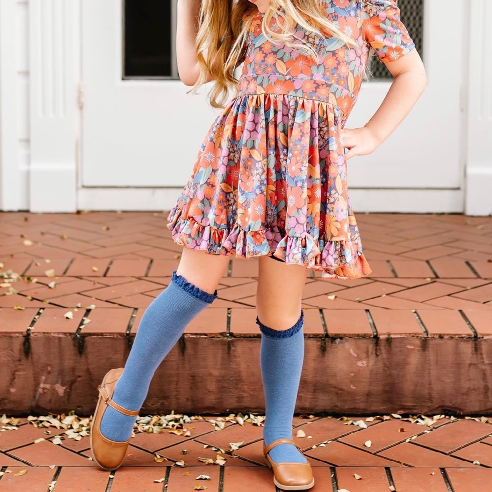 Girlhood dress by little stocking co.